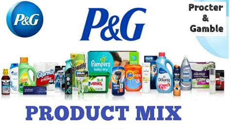 list of p&g products